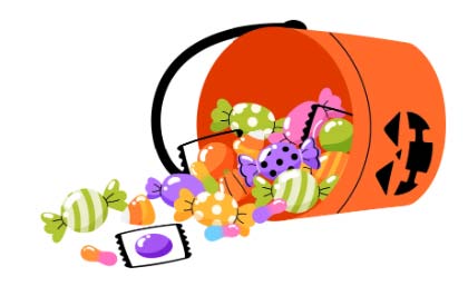 Halloween bucket